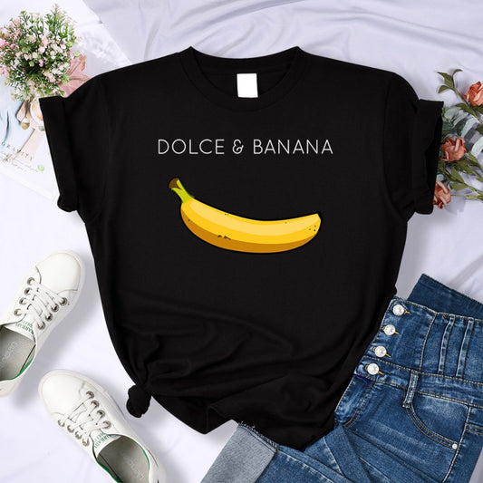 Dolce Banana Anime Printed T Shirts